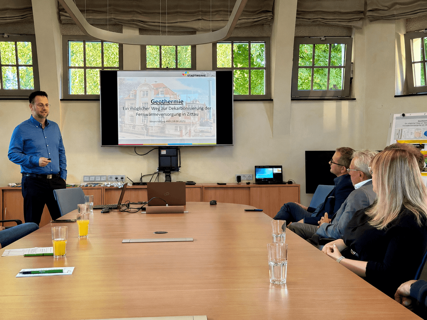 Geothermie-Projekt st&ouml;&szlig;t auf gro&szlig;es Interesse der lokalen Wirtschaft